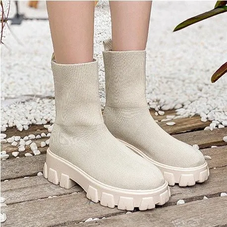 Cuzcare Women Orthopedic Shoes Ankle Chelsea Boots