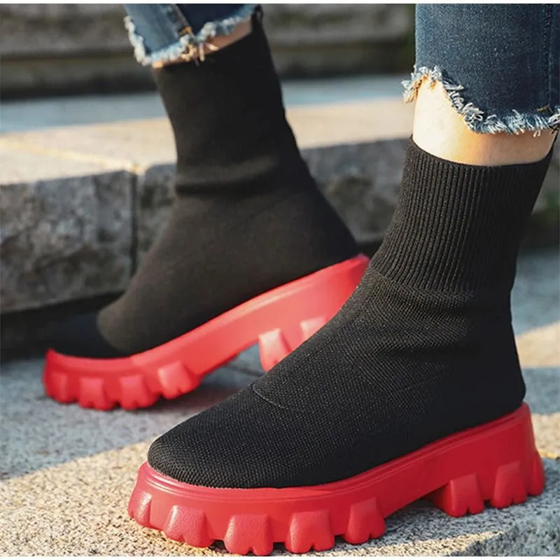 Cuzcare Women Orthopedic Shoes Ankle Chelsea Boots