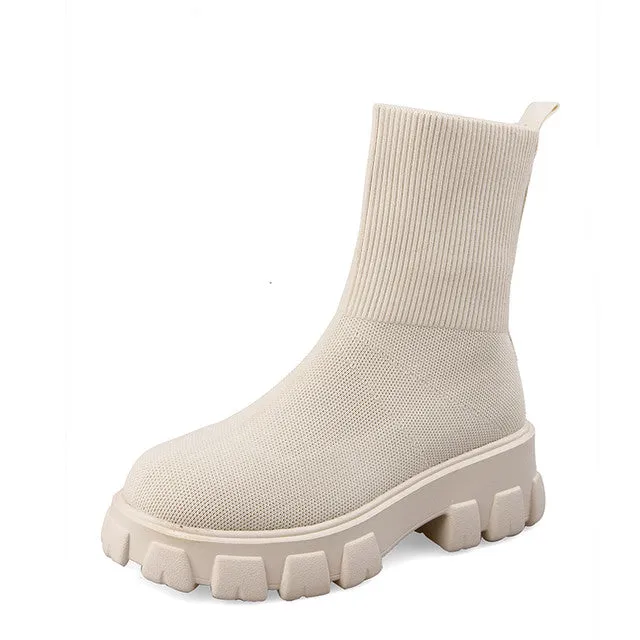 Cuzcare Women Orthopedic Shoes Ankle Chelsea Boots