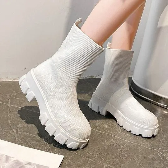 Cuzcare Women Orthopedic Shoes Ankle Chelsea Boots