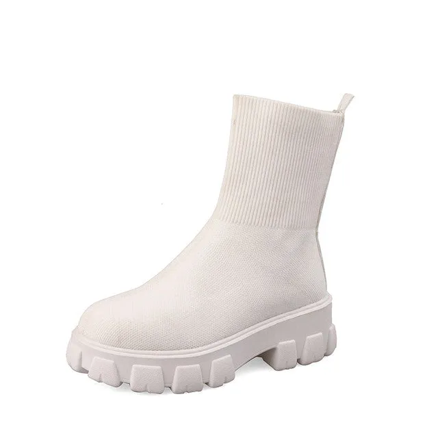 Cuzcare Women Orthopedic Shoes Ankle Chelsea Boots