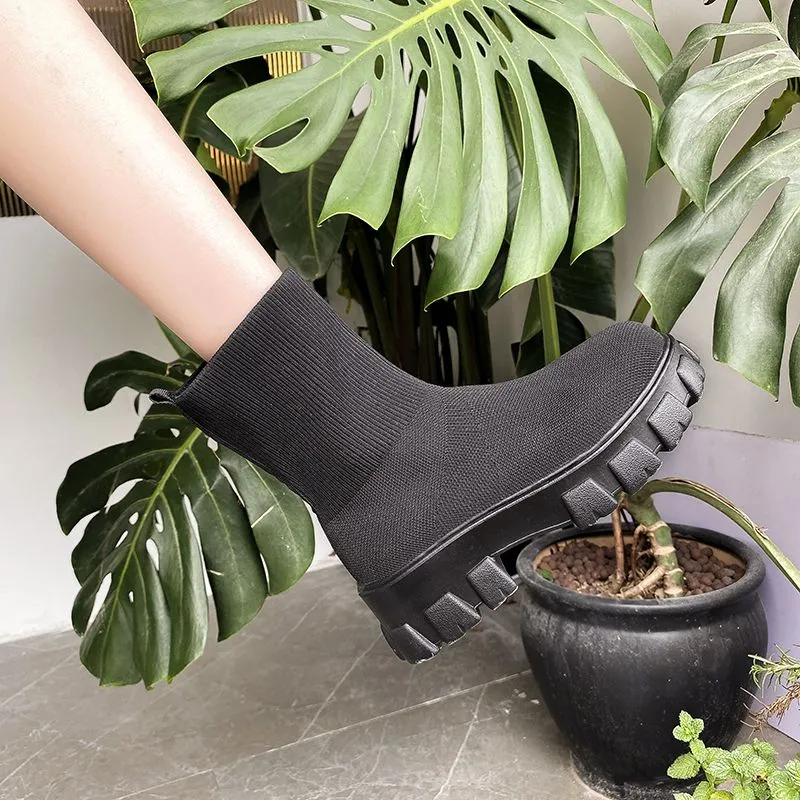 Cuzcare Women Orthopedic Shoes Ankle Chelsea Boots