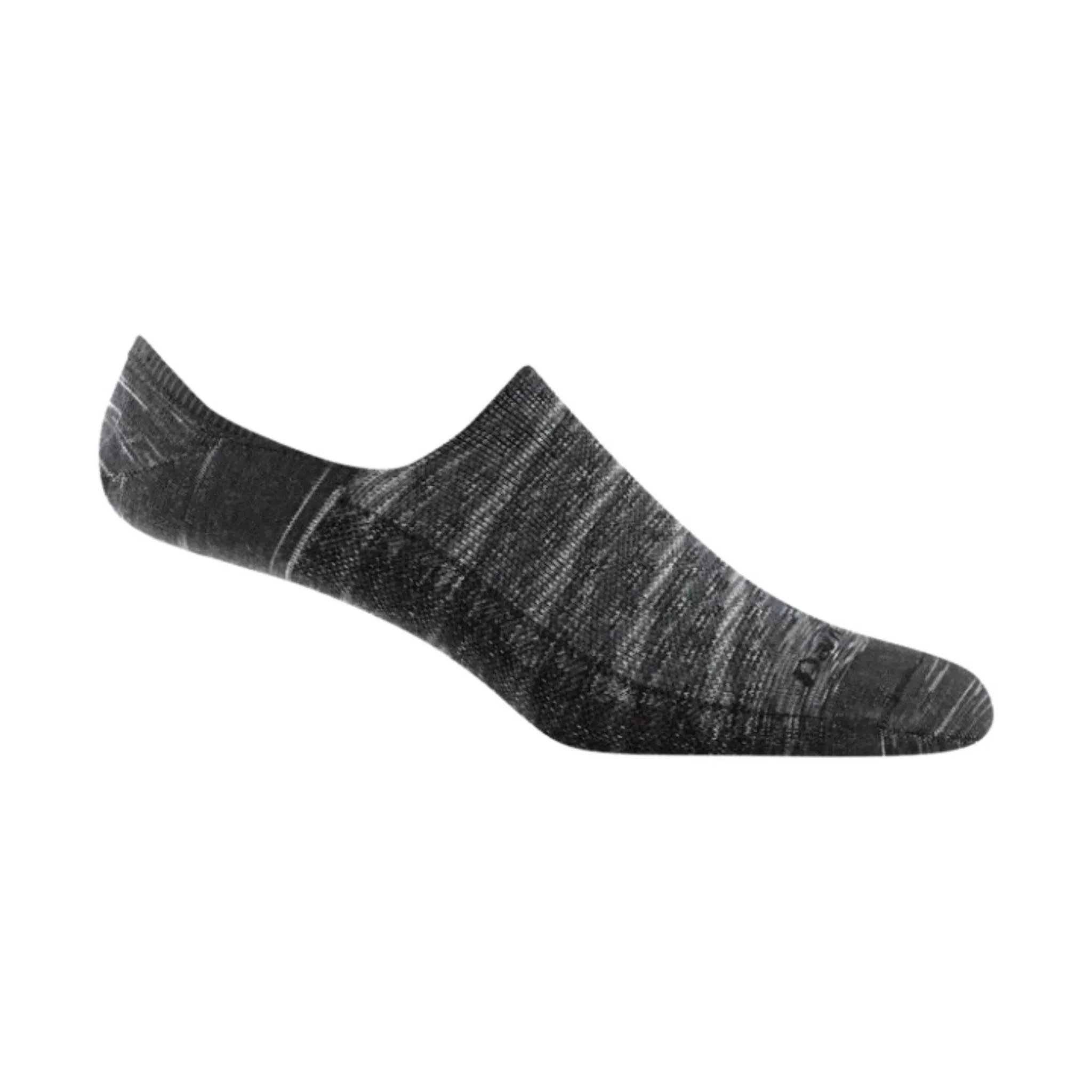 Darn Tough Vermont Men's Solid No Show Lightweight Lifestyle Sock - Space Gray
