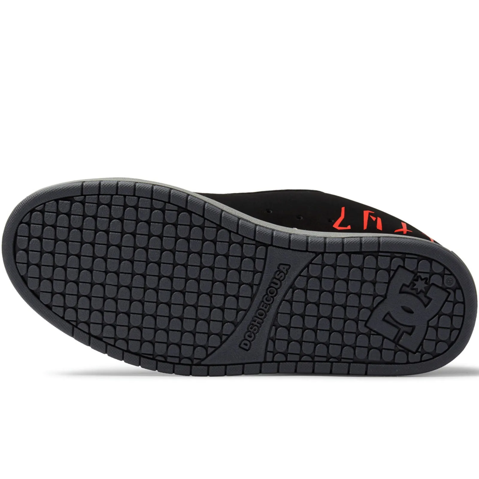DC Shoes Mens Star Wars Graffik Low Rise Suede Trainers - Black