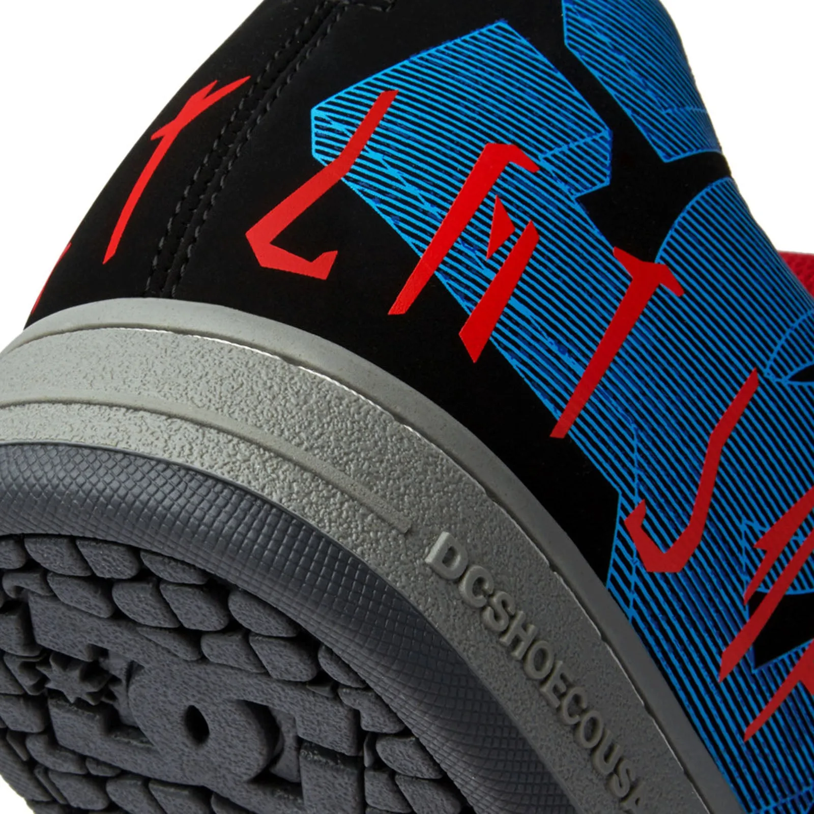 DC Shoes Mens Star Wars Graffik Low Rise Suede Trainers - Black