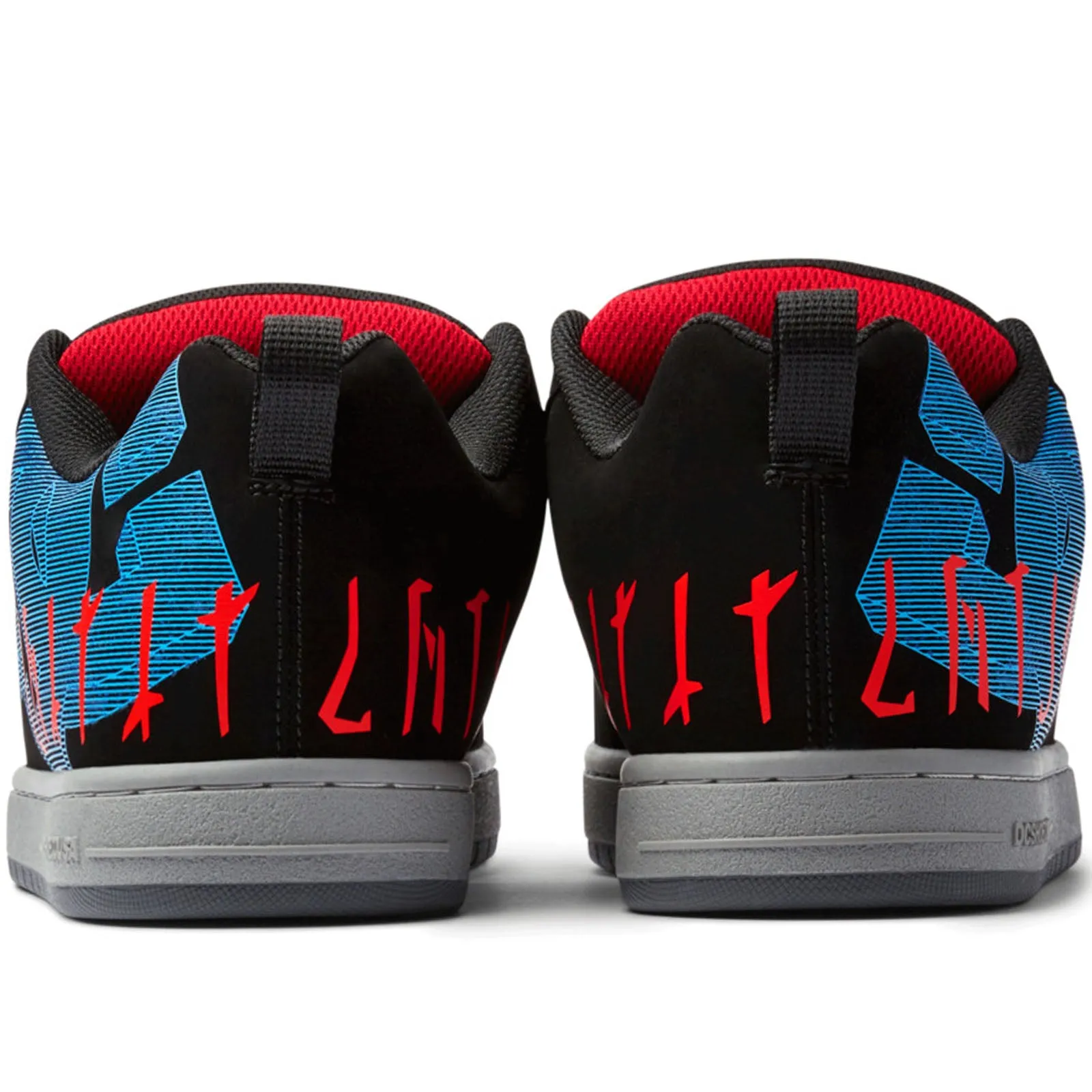 DC Shoes Mens Star Wars Graffik Low Rise Suede Trainers - Black