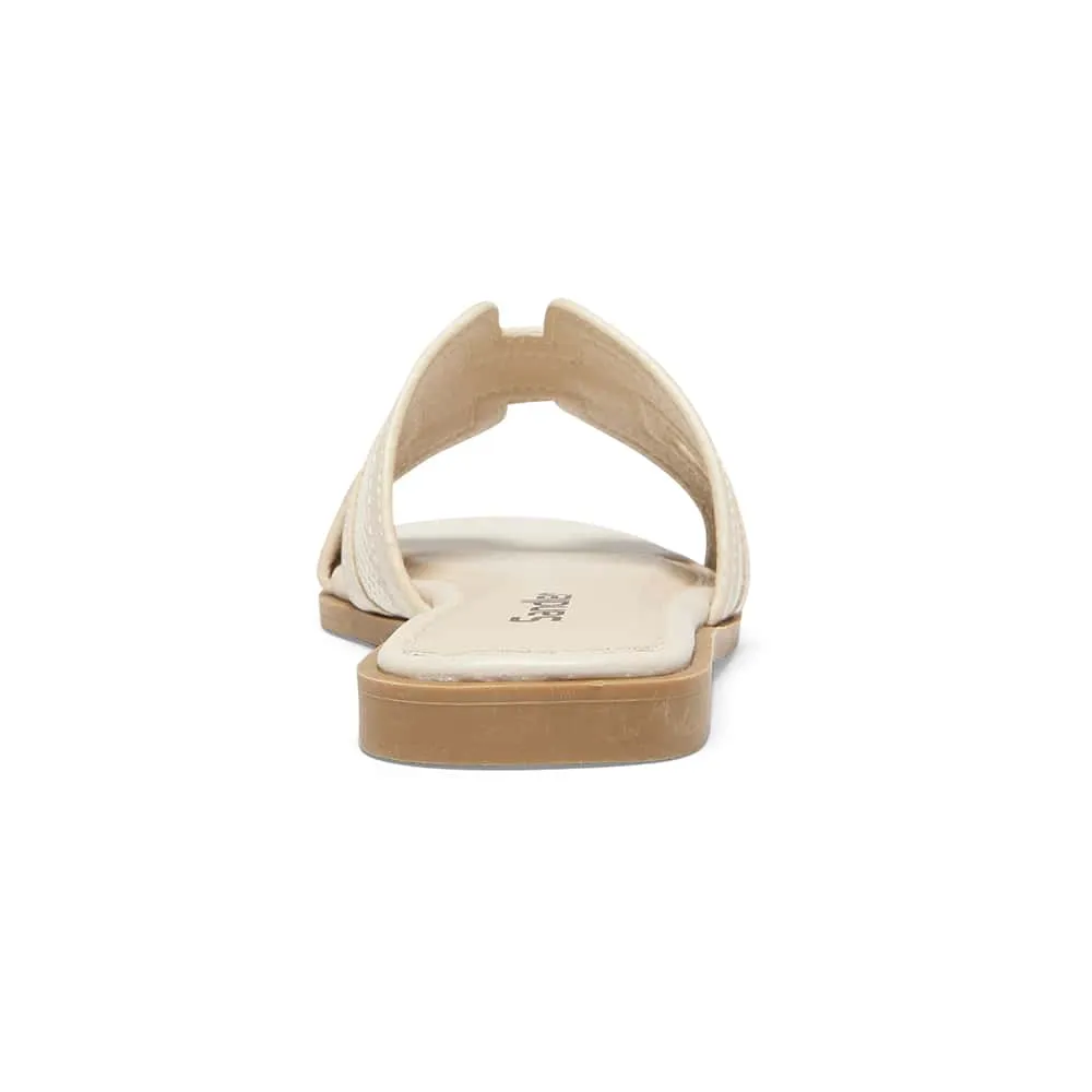 Dion Slide in Beige Multi