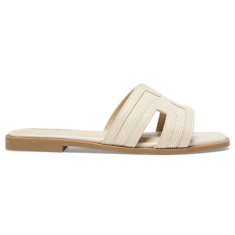 Dion Slide in Beige Multi