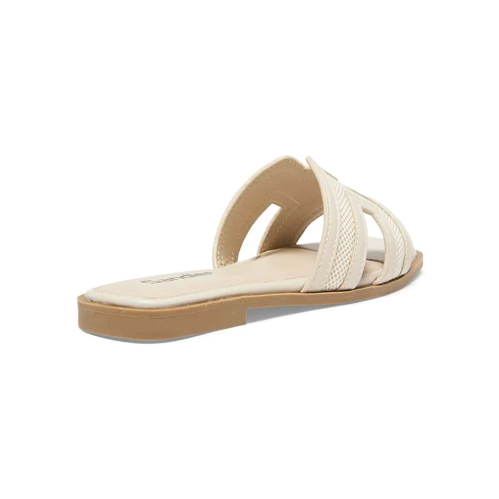 Dion Slide in Beige Multi