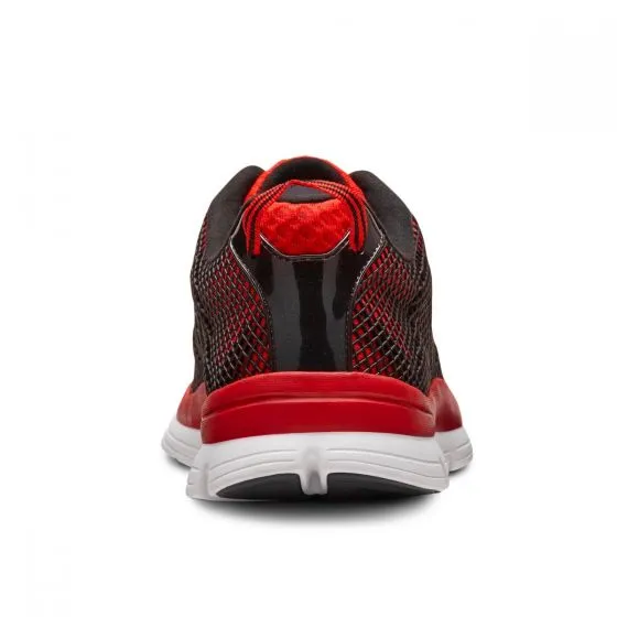 Dr. Comfort Men's Athletic Diabetic Shoes - Jason - Red