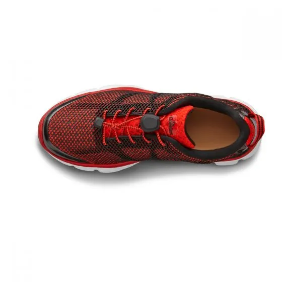 Dr. Comfort Men's Athletic Diabetic Shoes - Jason - Red