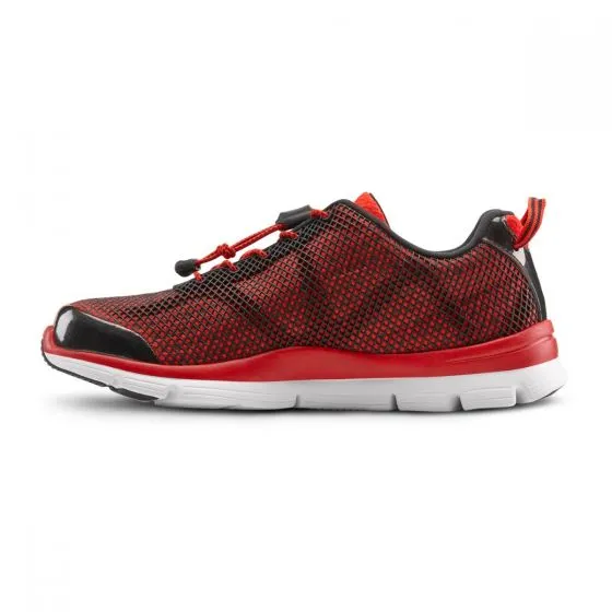 Dr. Comfort Men's Athletic Diabetic Shoes - Jason - Red