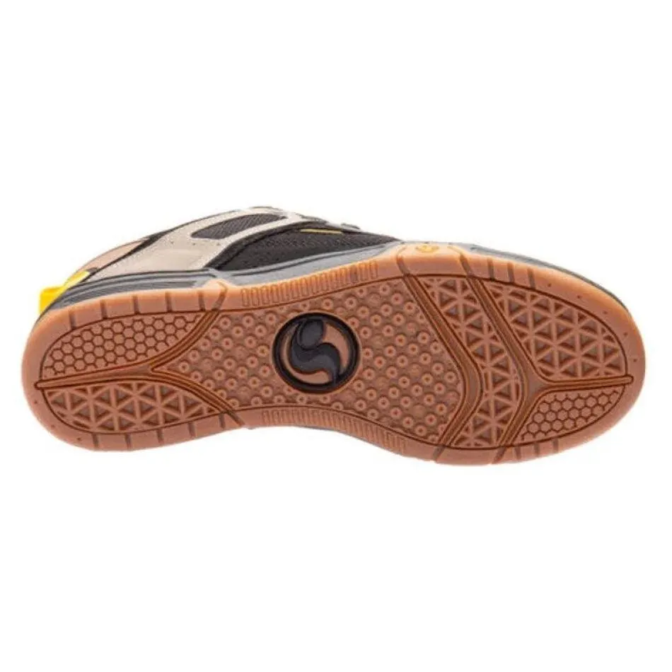 DVS COMANCHE BRINDLE BLACK YELLOW NUBUCK