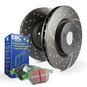 EBC Brakes S10KR1147 S10 Kits Greenstuff 2000 and GD Rotors