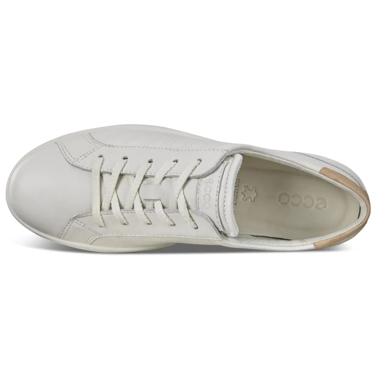 Ecco Leisure Soft Nappa Leather Women's Casual Trainers