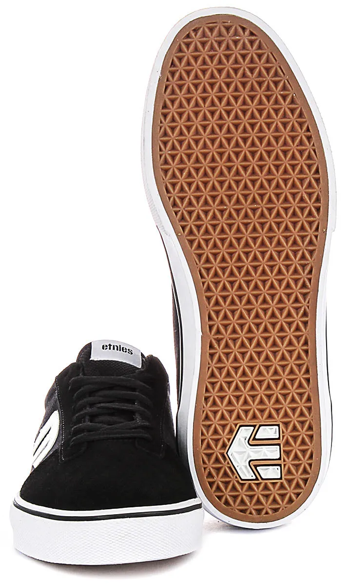Etnies Calli Vulc In Black White For Men