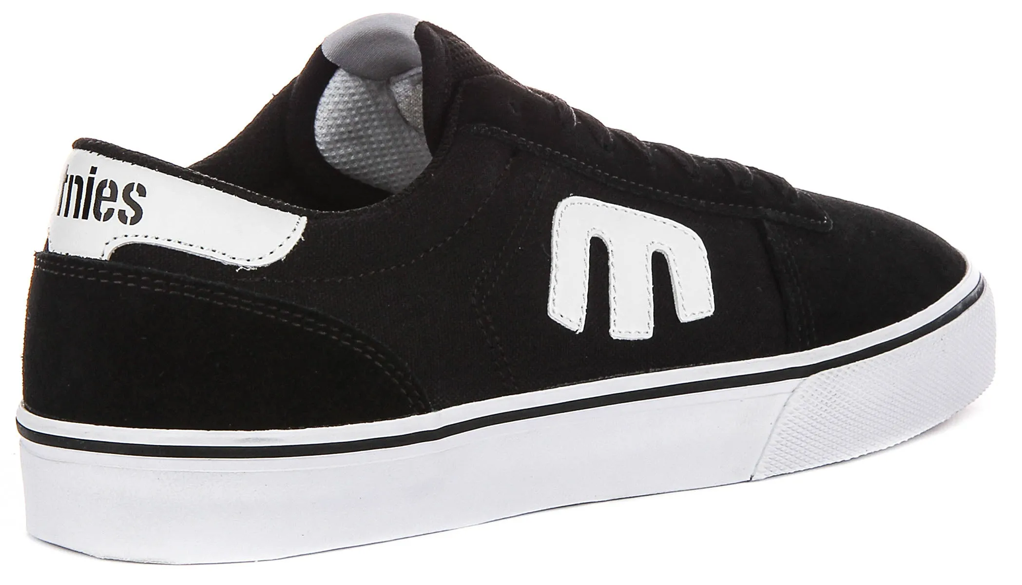 Etnies Calli Vulc In Black White For Men