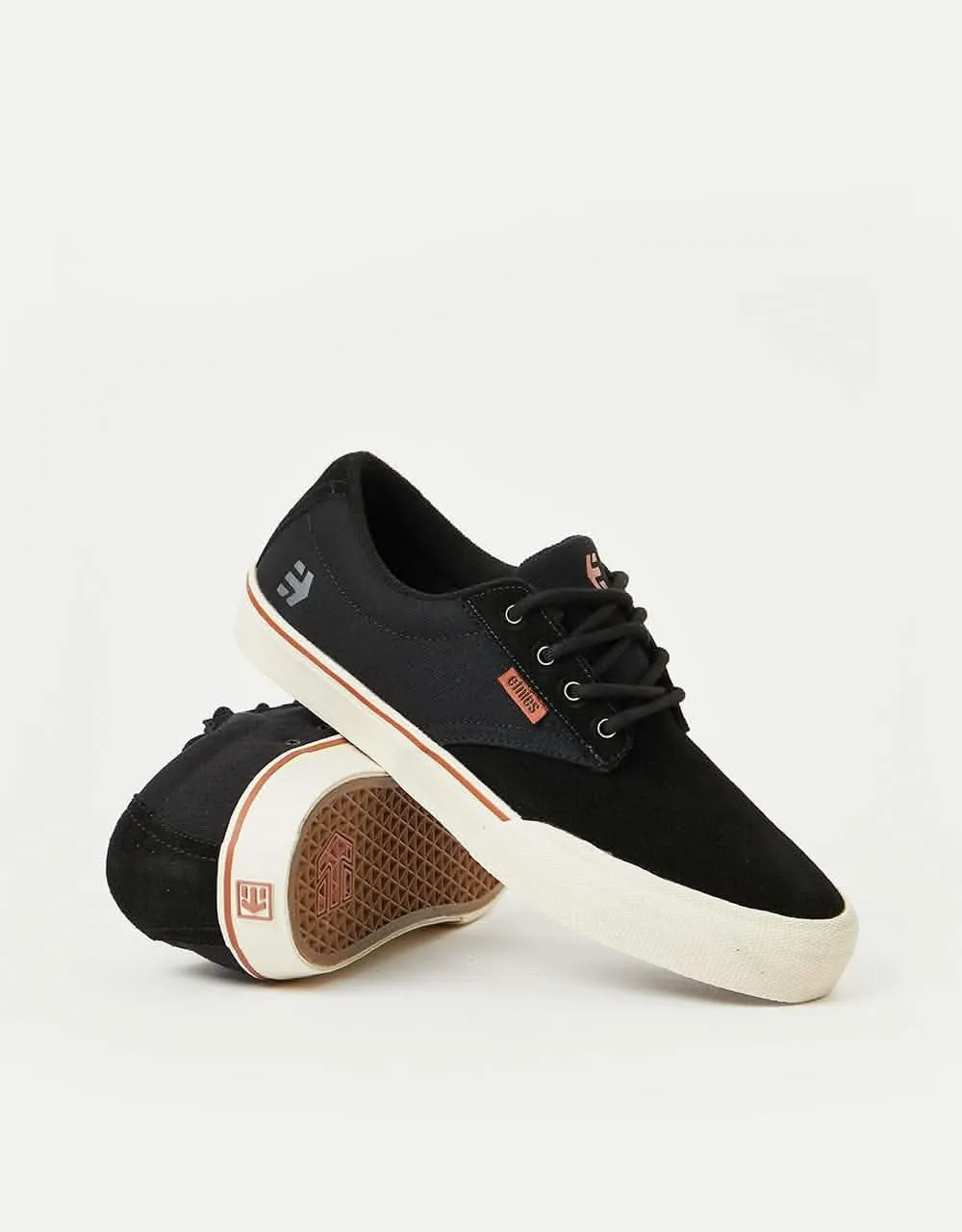 Etnies Jameson Vulc Skate Shoes - Black/Silver