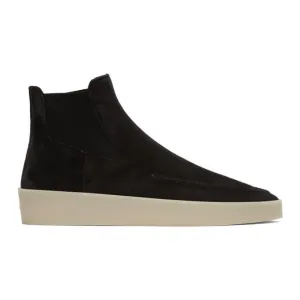 Fear of God Black Suede Chelsea Boots