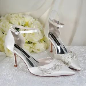Fern | Satin | 6cm, 8cm or 10cm Heel
