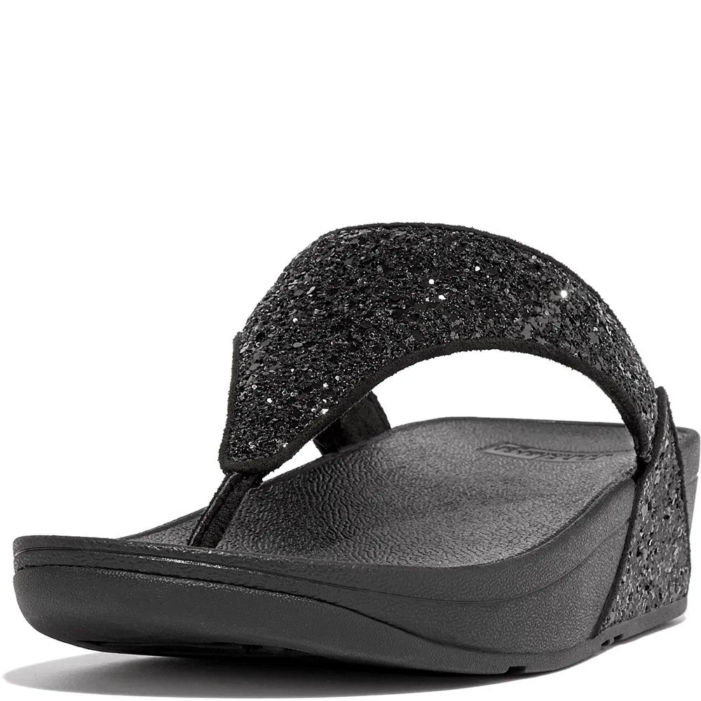 Fitflop Lulu Glitter Toe-Post Sandals