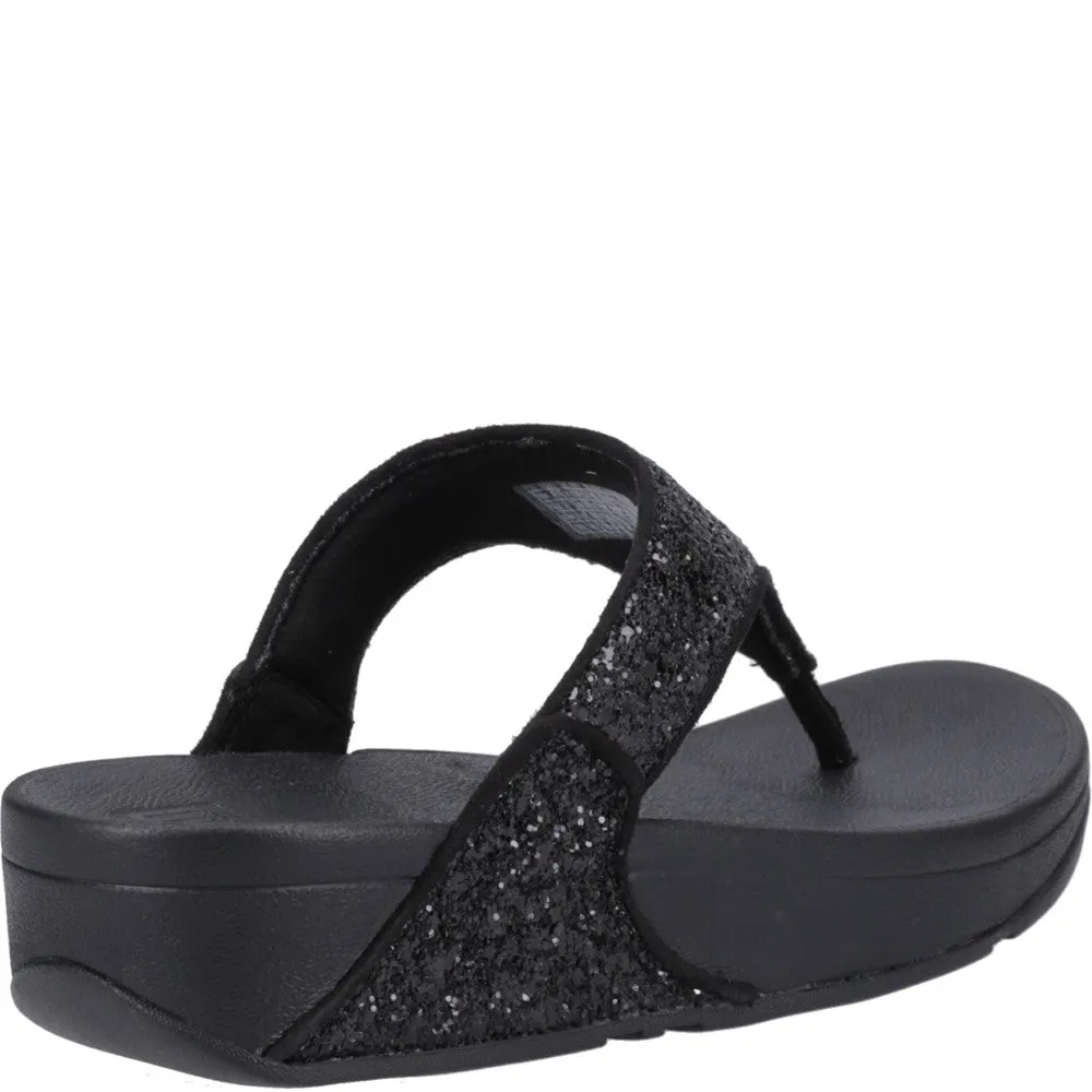 Fitflop Lulu Glitter Toe-Post Sandals