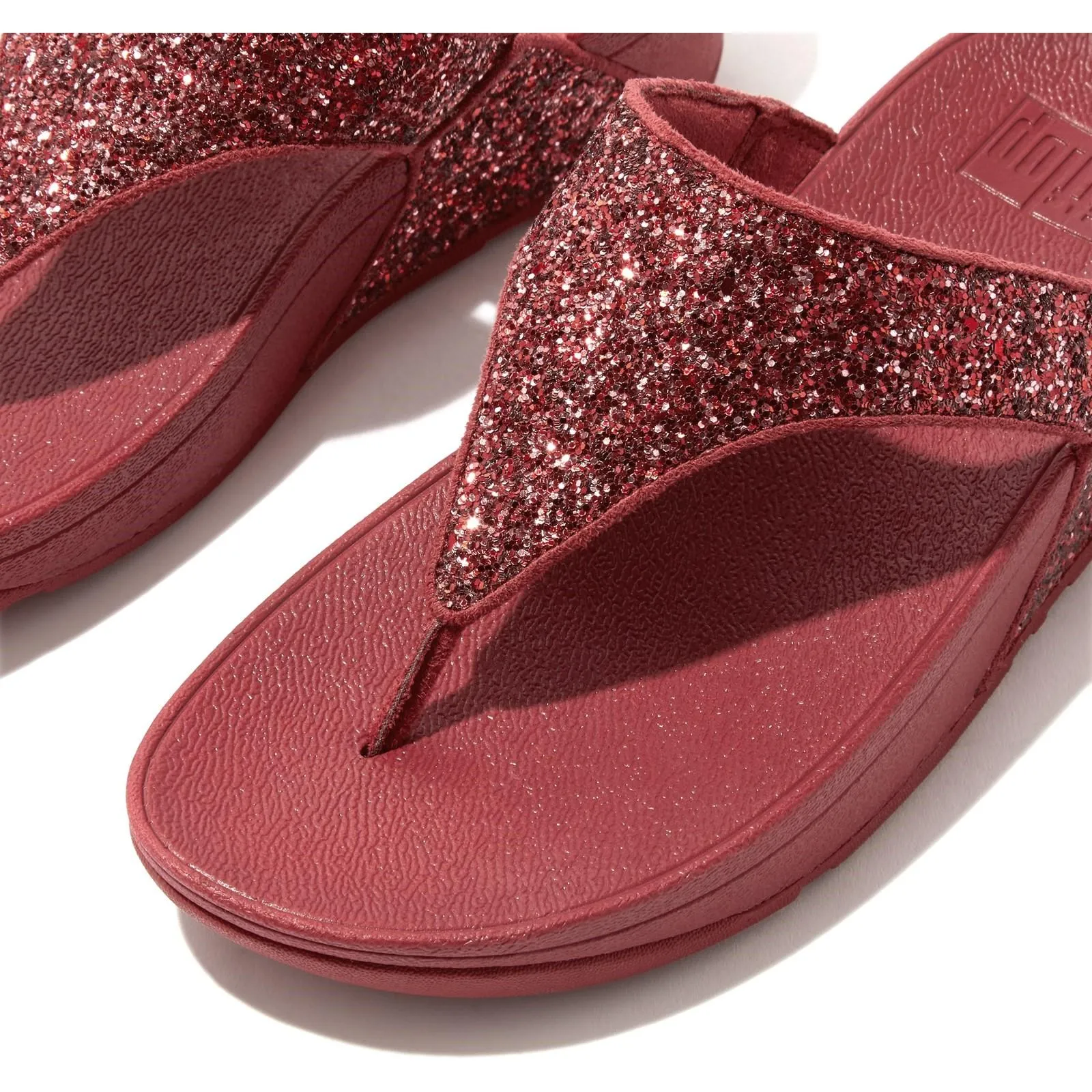 Fitflop Lulu Glitter Toe-Post Sandals