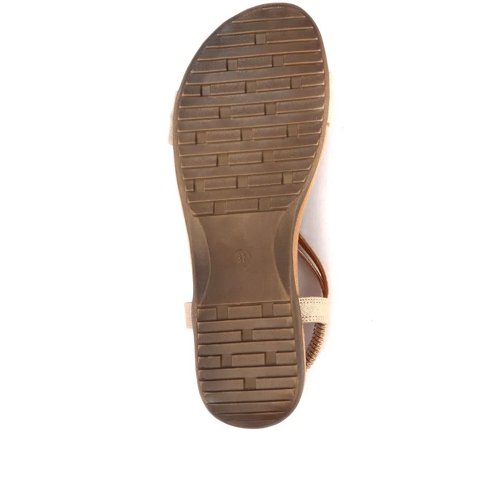 Flat Strappy Sandal - BAIZH29006 / 314 963