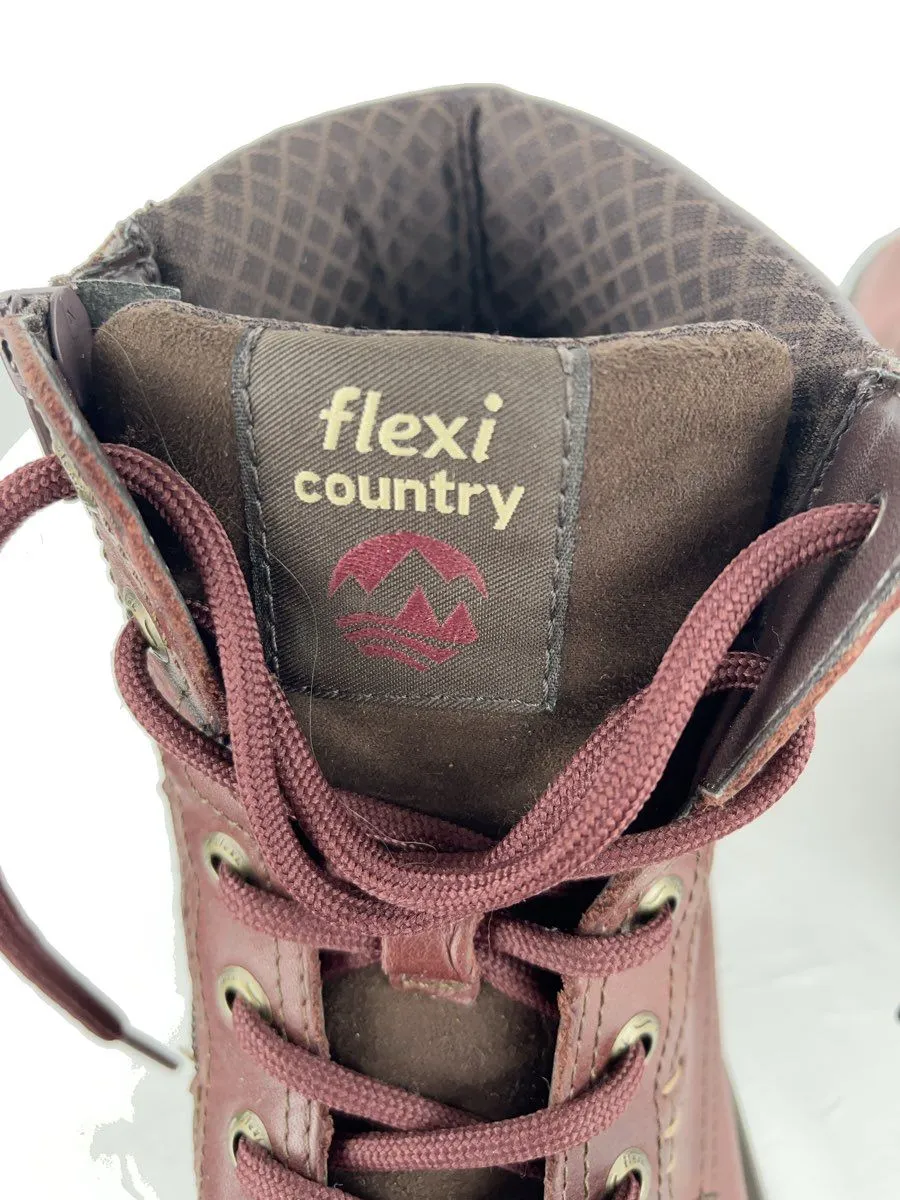 Flexi Country Men's Leather ZIp Trail Boots Size 9