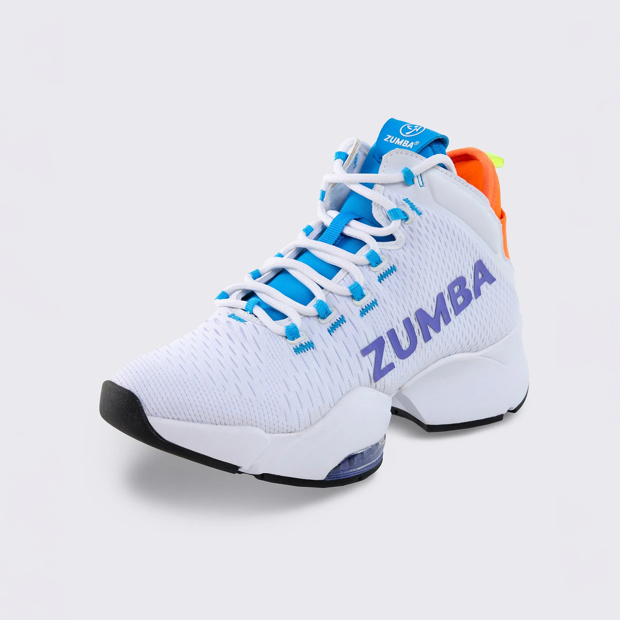 FOOTWEAR Zumba® Air Funk Stomp 2.0 WHITE  PURPLE TRIM 2024