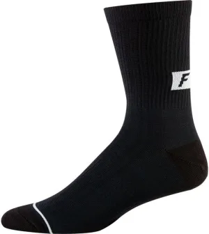 Fox Womens Socks 8 Inch Trail Black
