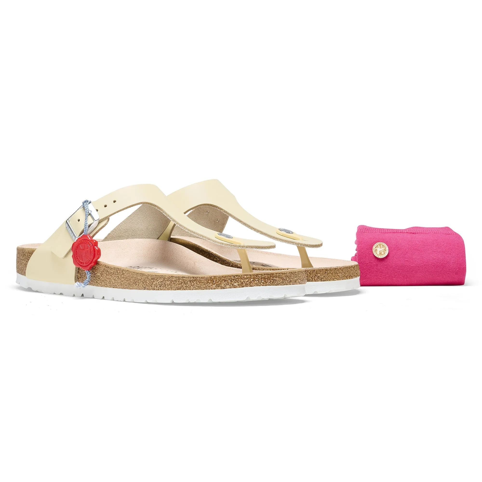 Gizeh 1983 Natural Leather Beige   Socke