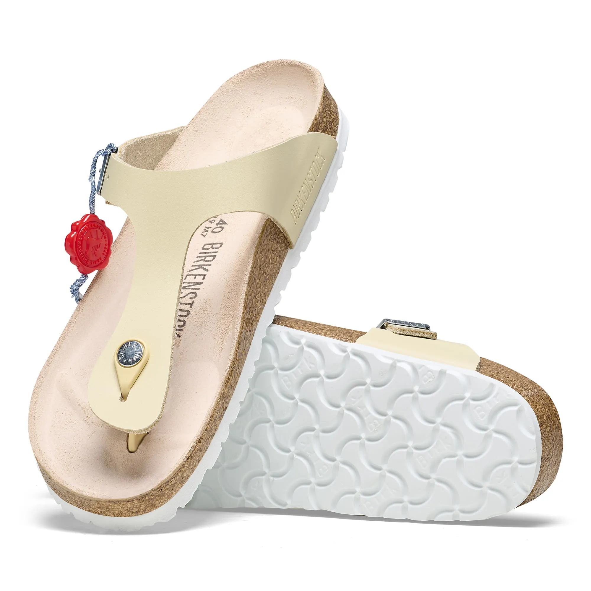 Gizeh 1983 Natural Leather Beige   Socke