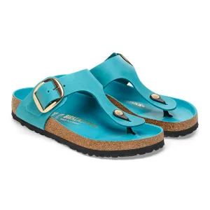 Gizeh Big Buckle | Oiled Leather | Biscay Bay