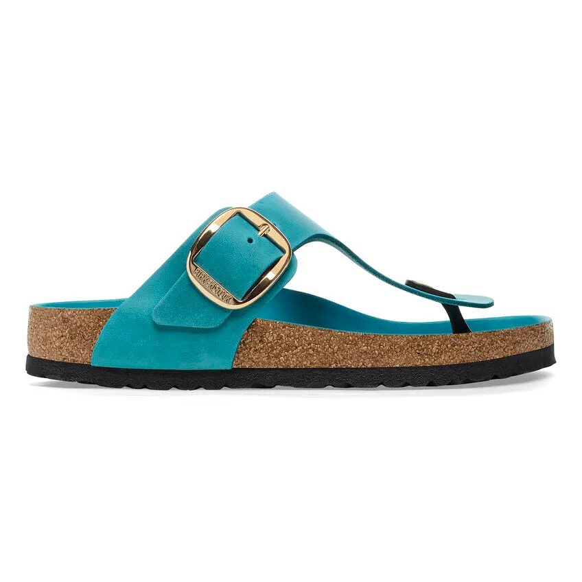 Gizeh Big Buckle | Oiled Leather | Biscay Bay