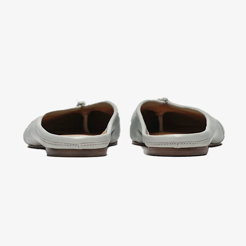Handmade Tabi sandals in calf Leather