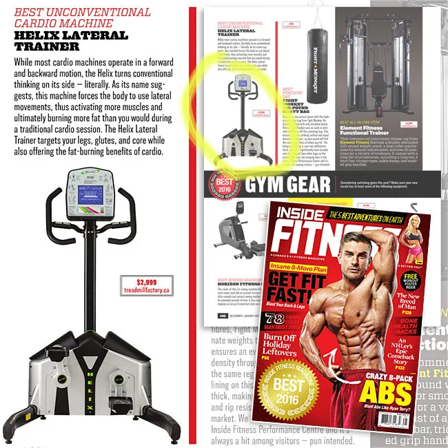 Helix Lateral Trainer H1000 Touch