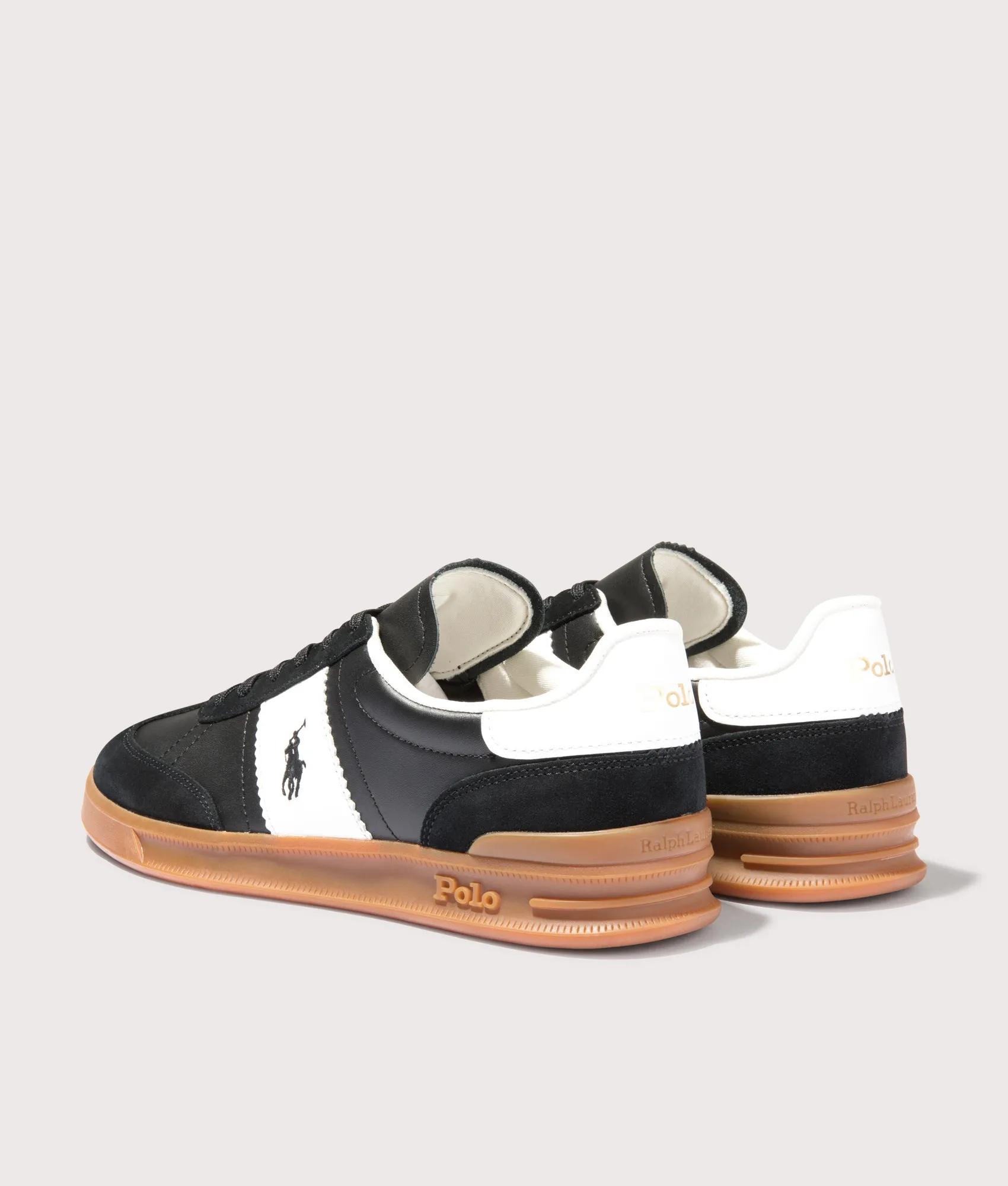 Heritage Aera Leather Suede Sneakers