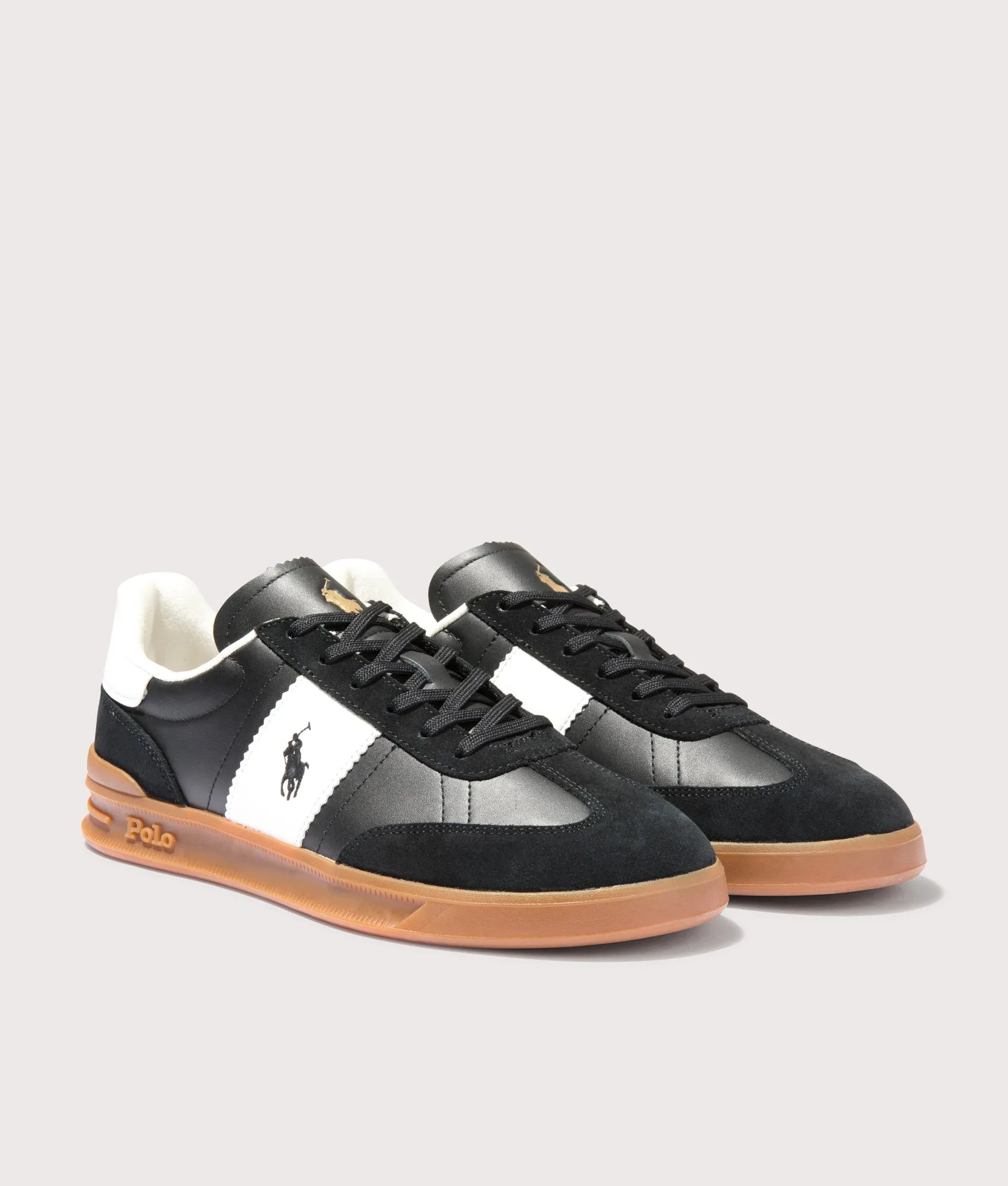 Heritage Aera Leather Suede Sneakers