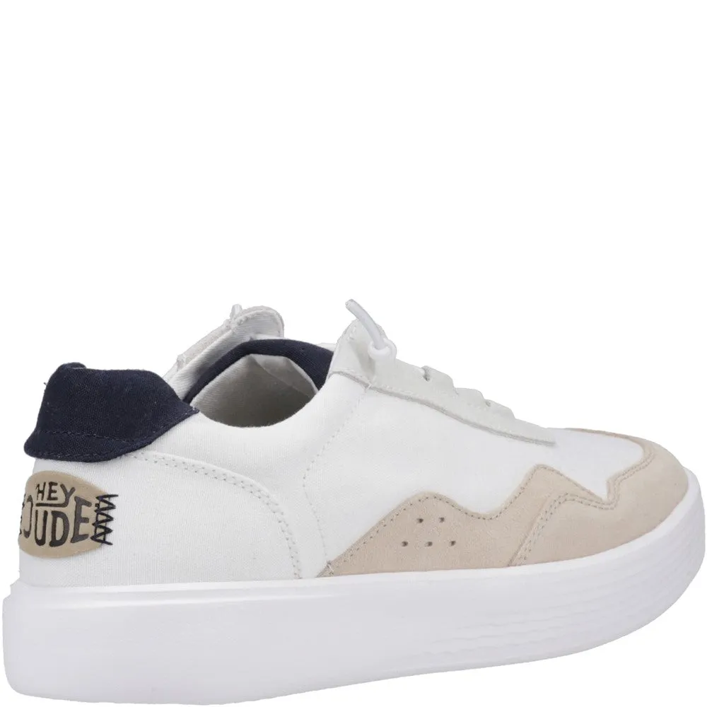 HEYDUDE Hudson Canvas Trainer
