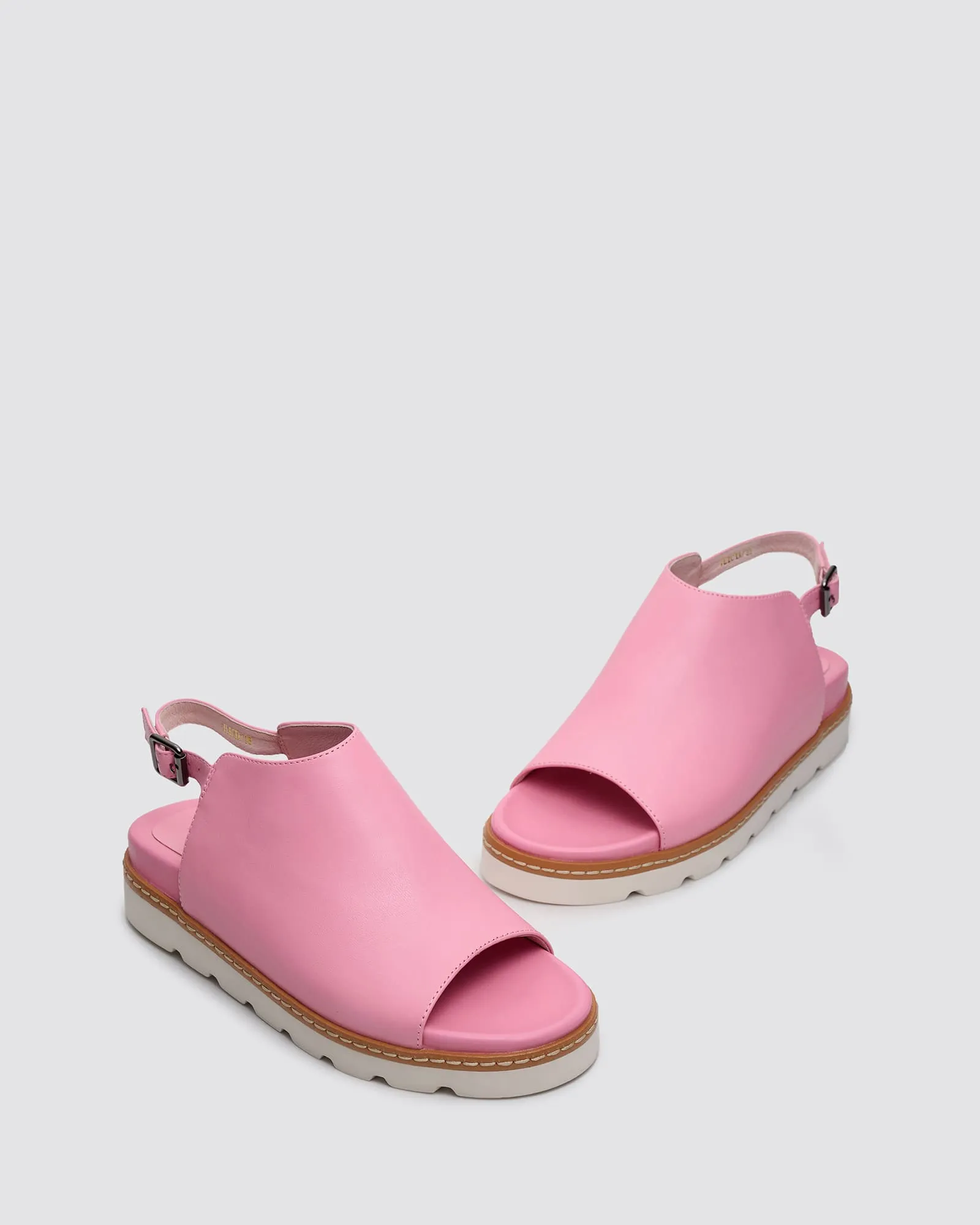 ILICIA SLINGBACK SANDALS PINK LEATHER