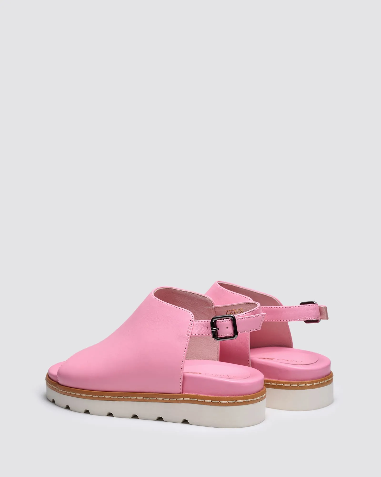ILICIA SLINGBACK SANDALS PINK LEATHER