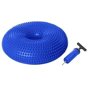 Inflatable Balance Disc Core Training Cushion/Seat w/ 8-Inch Air Pump