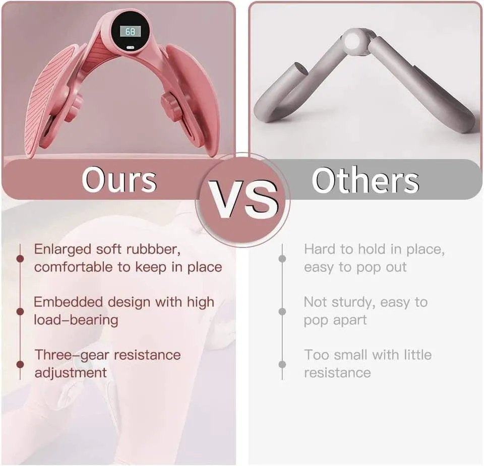 Inner Thigh Toner Kegel Exerciser Pelvic Floor Trainer Hip Trainer Exercise Equipment