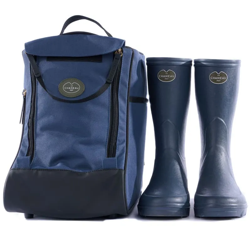 Le Chameau Iris Bottillon Bag - Dark Blue