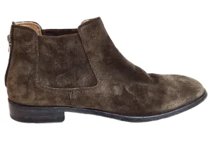 Lemargo, Wildleder-Stiefelette in Olivgrün