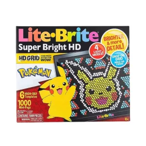 Lite Brite Super Bright HD Pokémon Edition