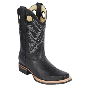 Los Altos Boots Mens #8132705 Rodeo Boot Style | Grisly Boots | Color Black