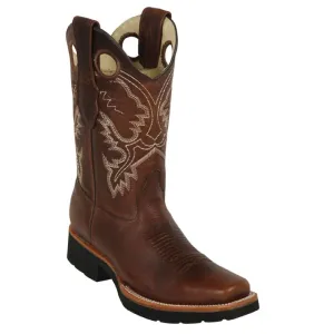 Los Altos Boots Mens #813E9940 Rodeo Boot Style | Rage Boots | Color Walnut