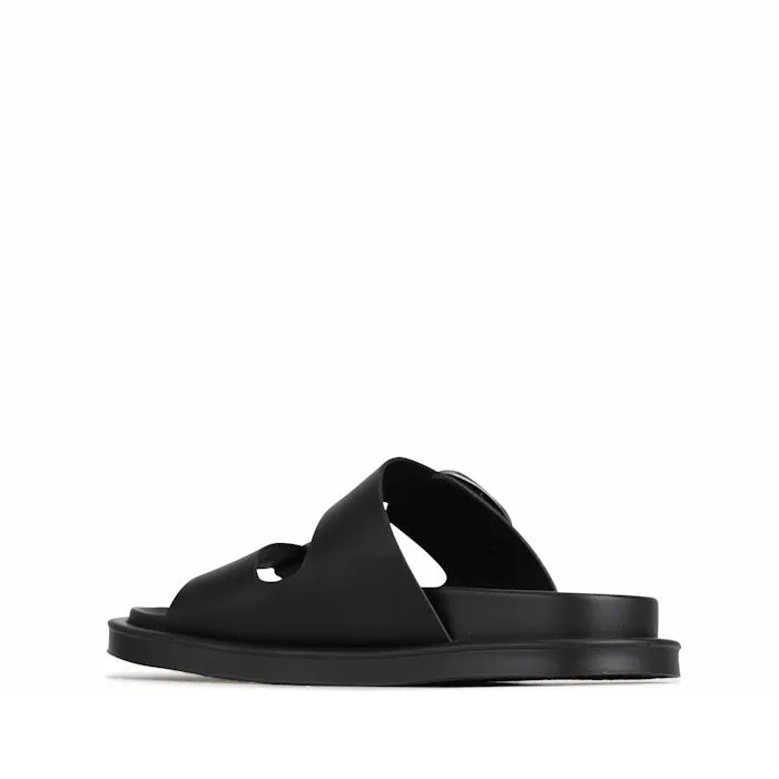 Los Cabos Womens Slide Ando with Arch Support Black
